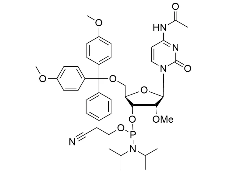 2'-OMe-rC (Ac) 亚磷酰胺单体 CAS NO.199593-09-4