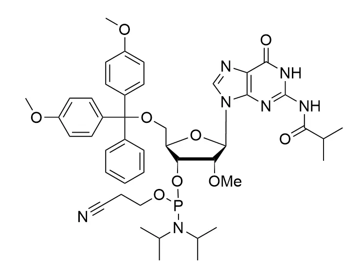 2'-OMe-rG(ibu) 亚磷酰胺 CAS NO.150780-67-9
