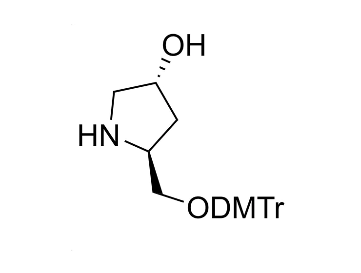 (3R,5S)-5-((bis(4-methoxyphenyl)(phenyl)methoxy)methyl)pyrrolidin-3-ol