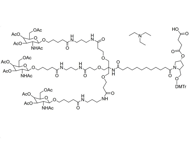 GalNac-L96-Succinate, TEA salt