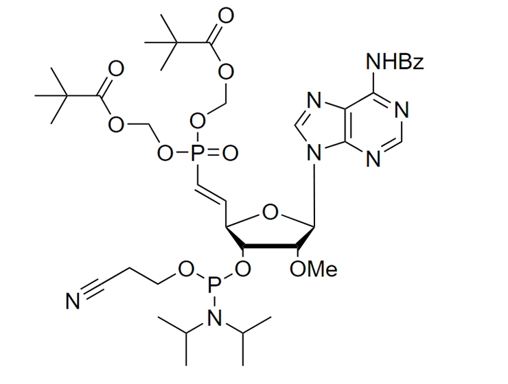 5'(E)-VP-2'-OMe-A(Bz) Phosphoramidite