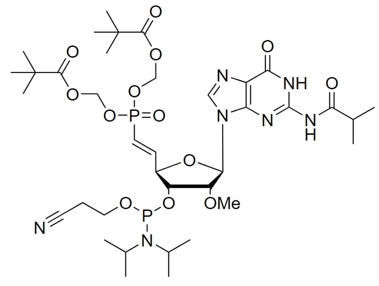 5'(E)-VP-2'-OMe-G(ibu) Phosphoramidite