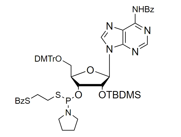 2'-O-TBDMS-rA(Bz)-3'-PS-Phosphoramidite