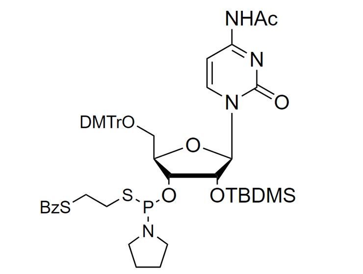 2'-O-TBDMS-rC(Ac)-3'-PS-Phosphoramidite