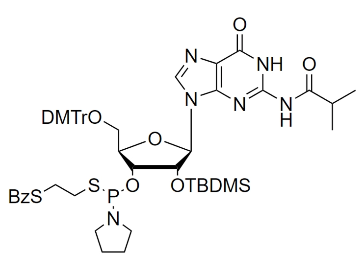 2'-O-TBDMS-rG(ibu)-3'-PS-Phosphoramidite