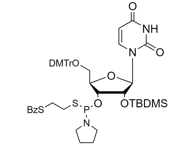 2'-O-TBDMS-rU-3'-PS-Phosphoramidite