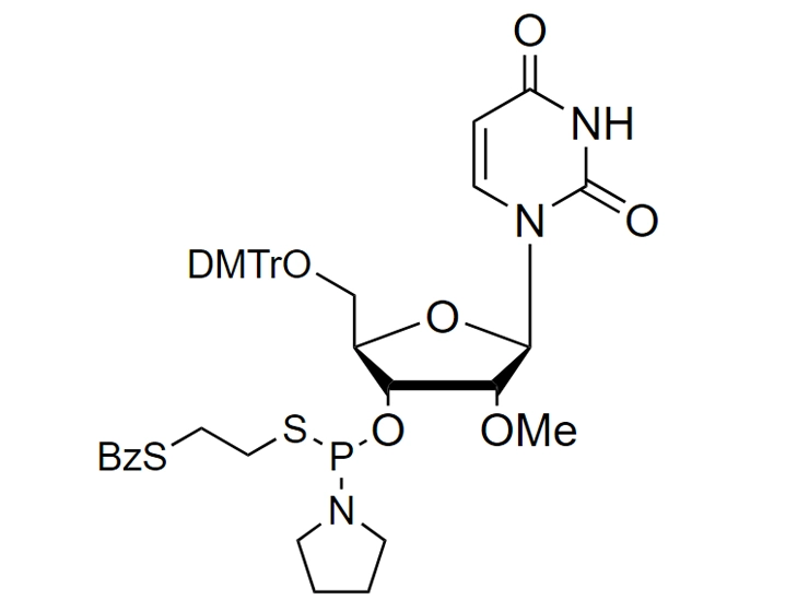 2'-OMe-rU-3'-PS-Phosphoramidite